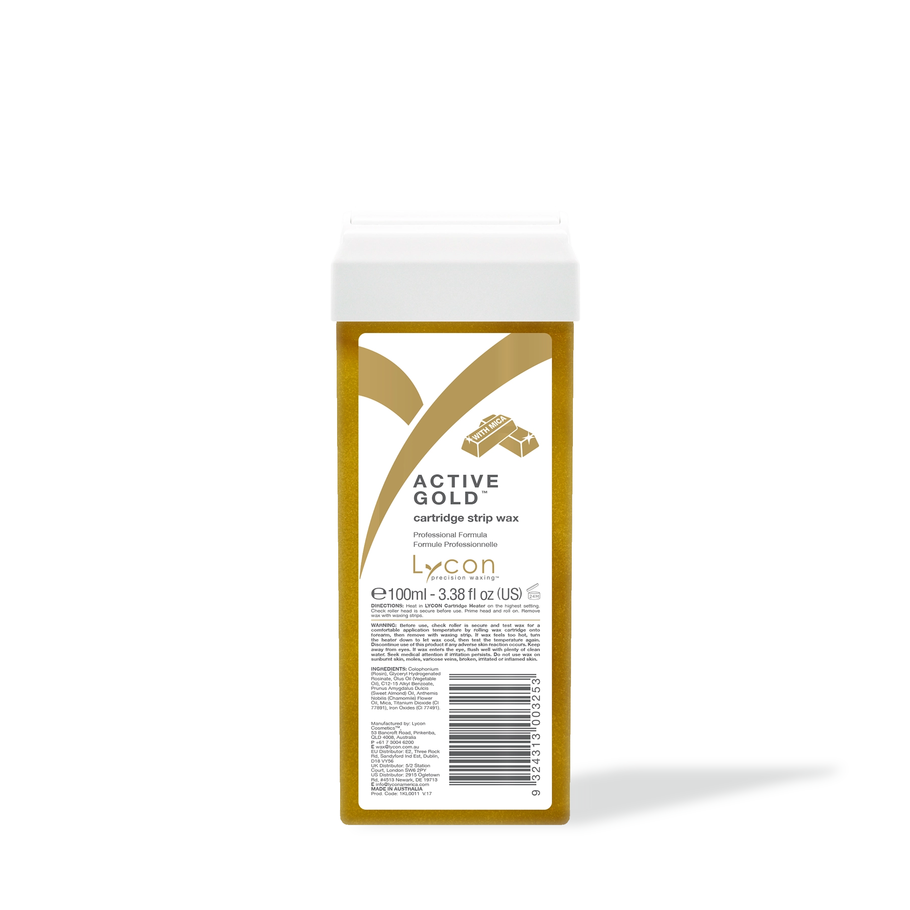 Active Gold Strip Wax