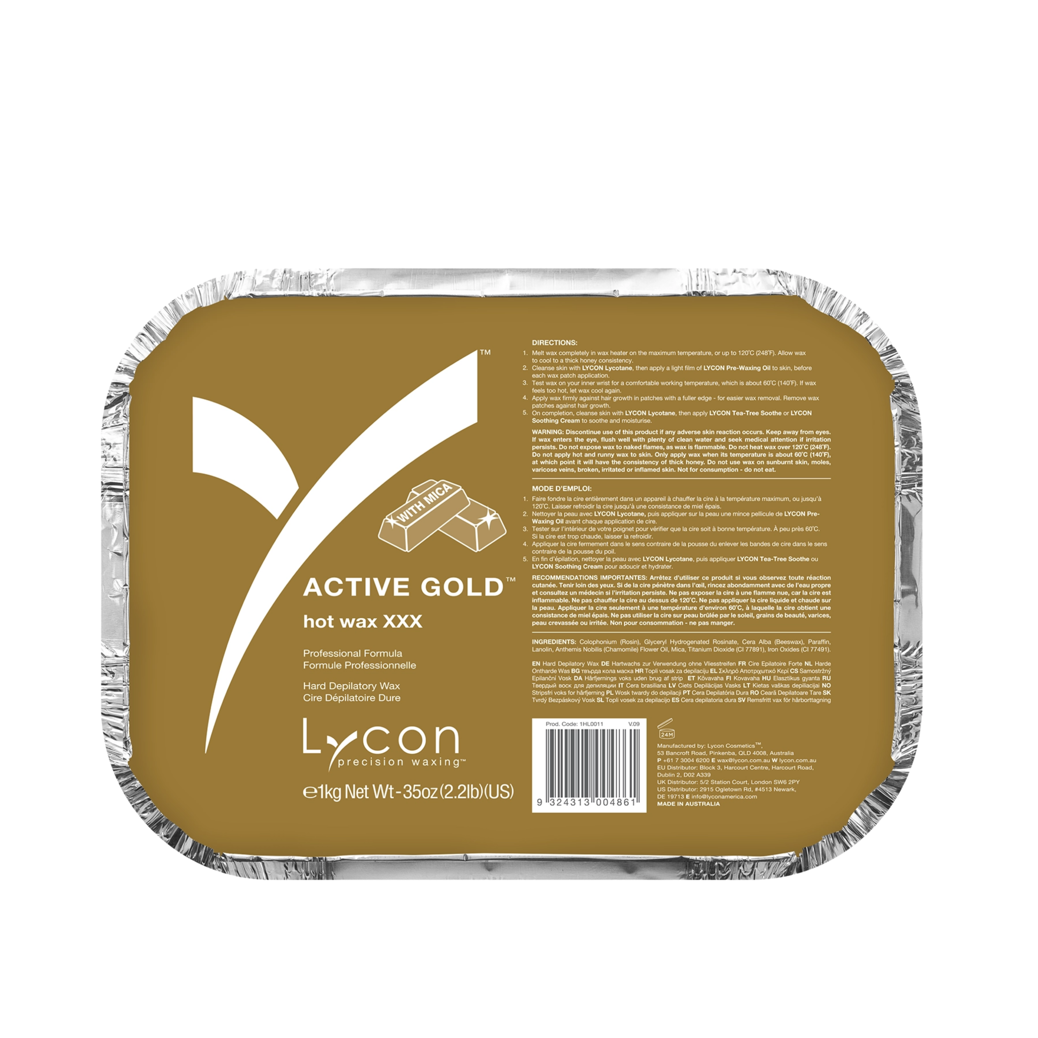 Active Gold Hot Wax