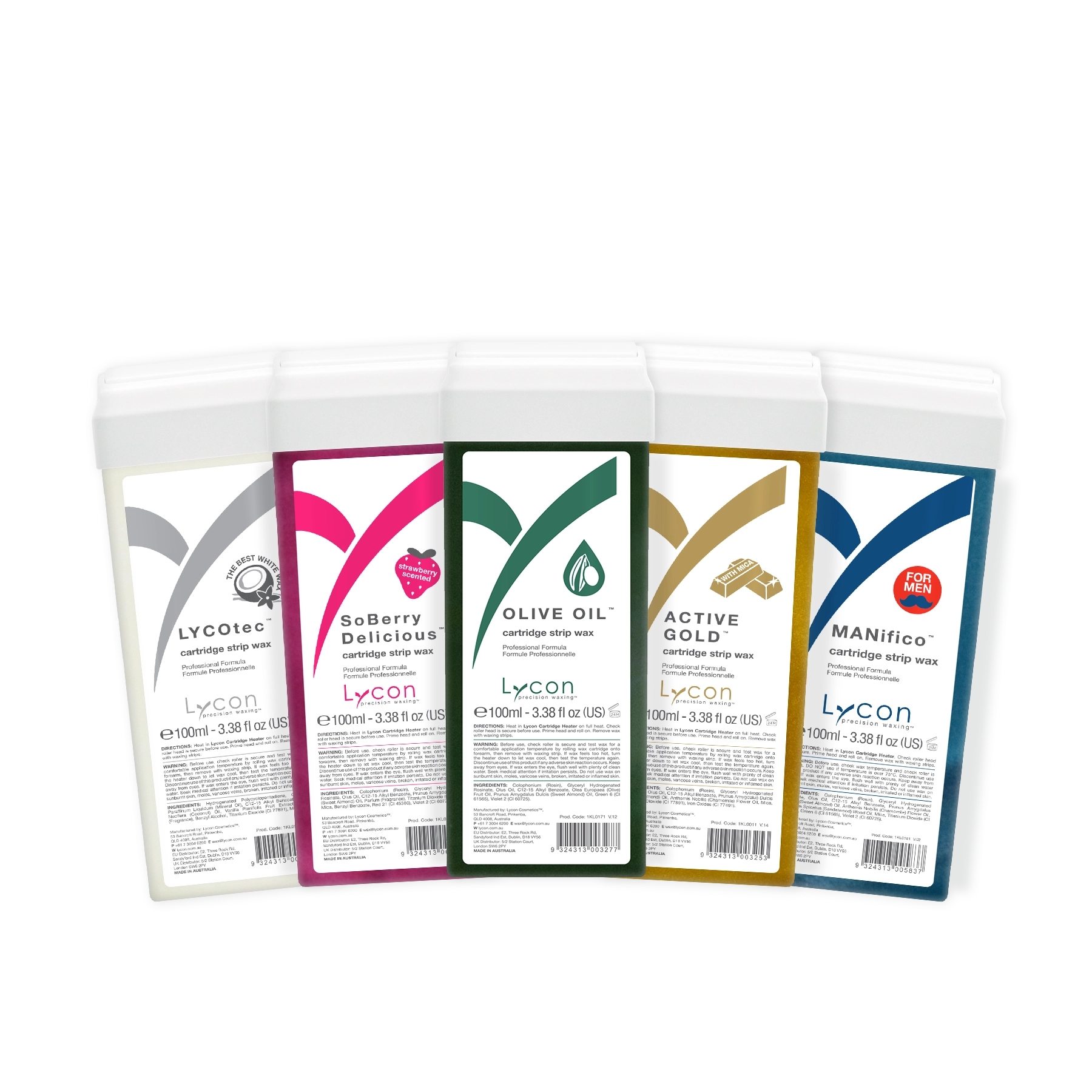 LYCON Strip Wax Cartridges