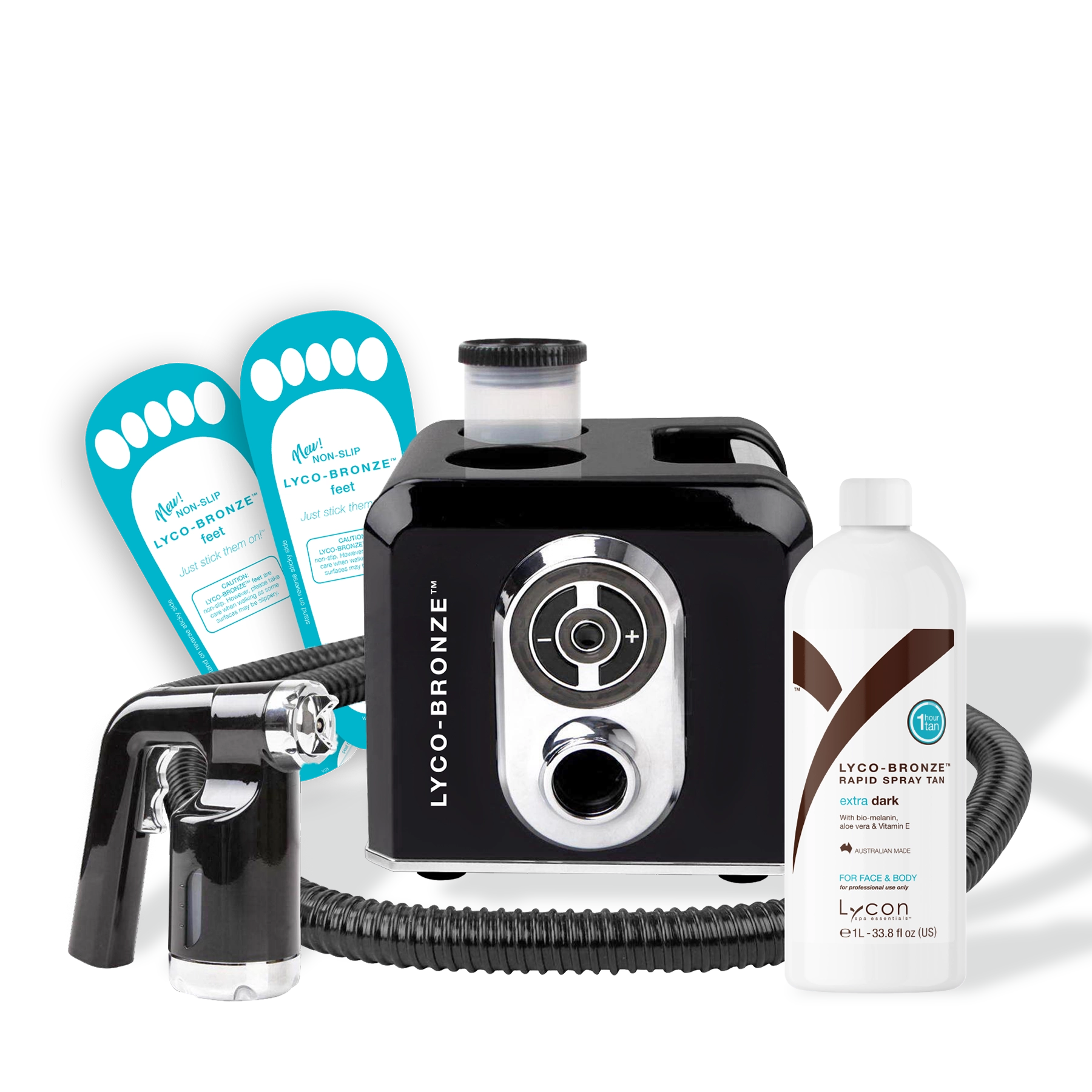 LYCO-BRONZE Professional Spray Tan Kit