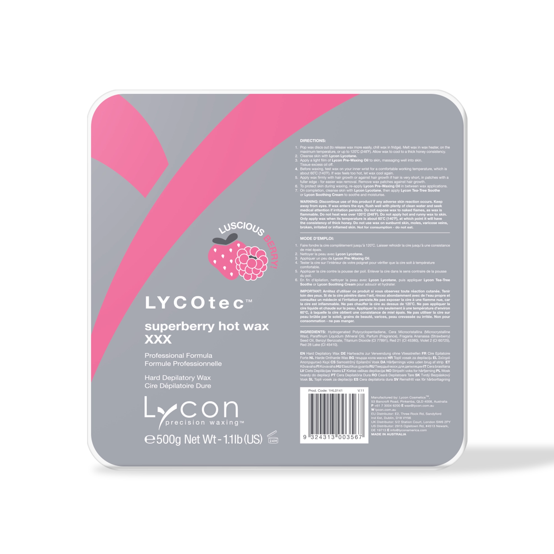 LYCOtec Superberry Hot Wax