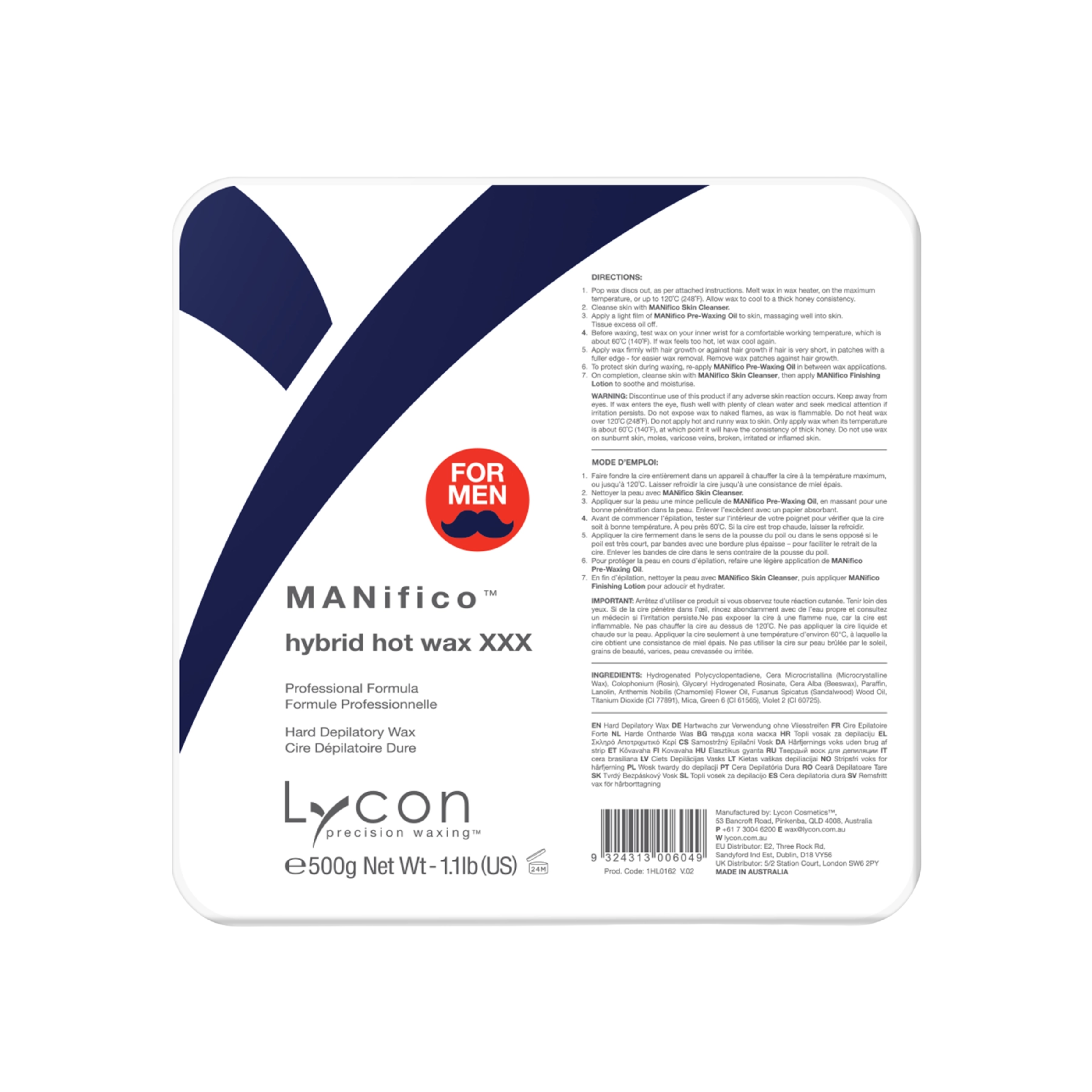 MANifico Hybrid Hot Wax – Film Wax