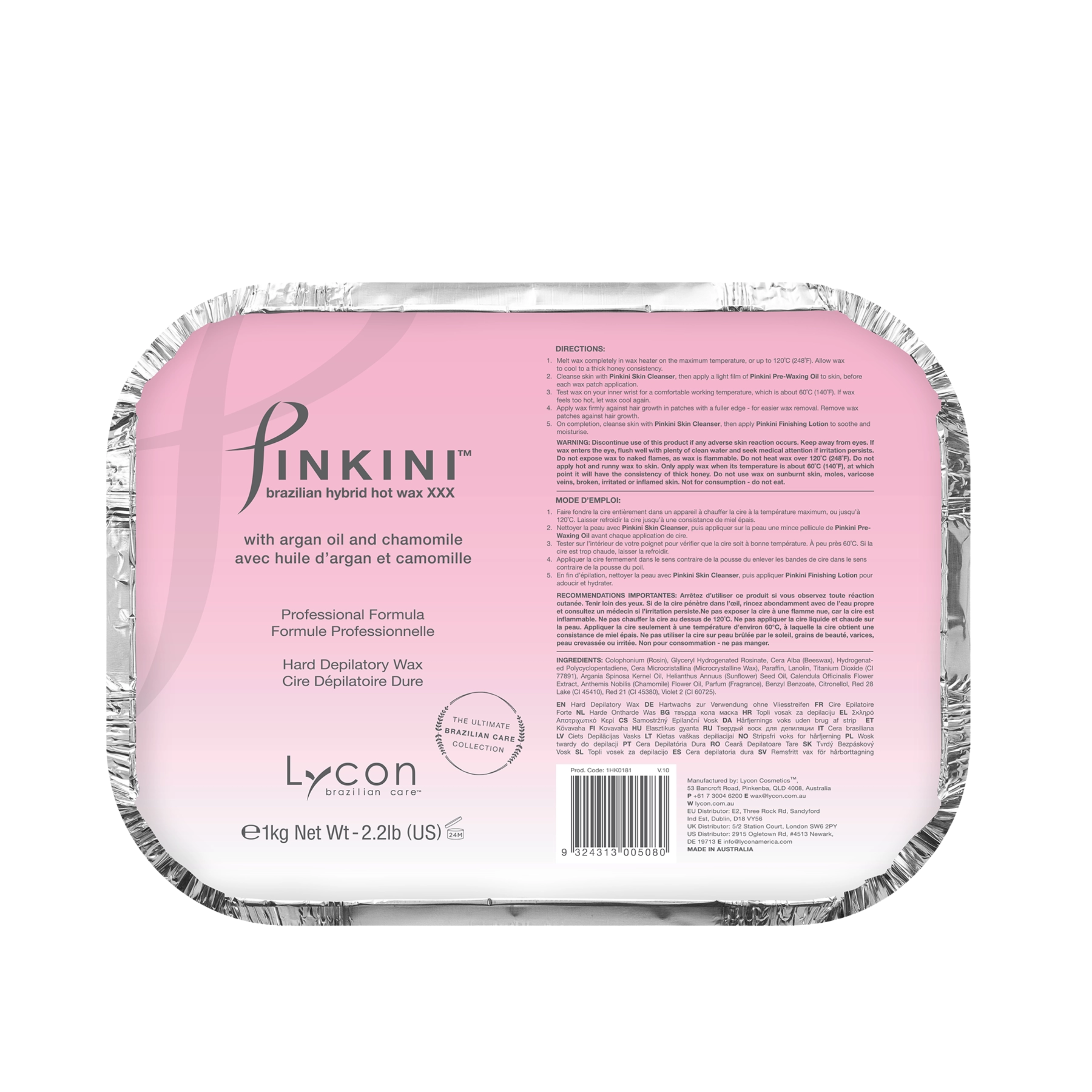 PINKINI Brazilian Hybrid Hot Wax