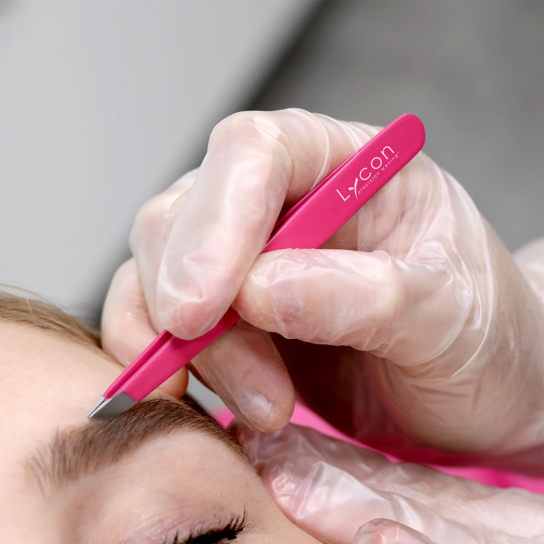 Slanted Pink Tweezer