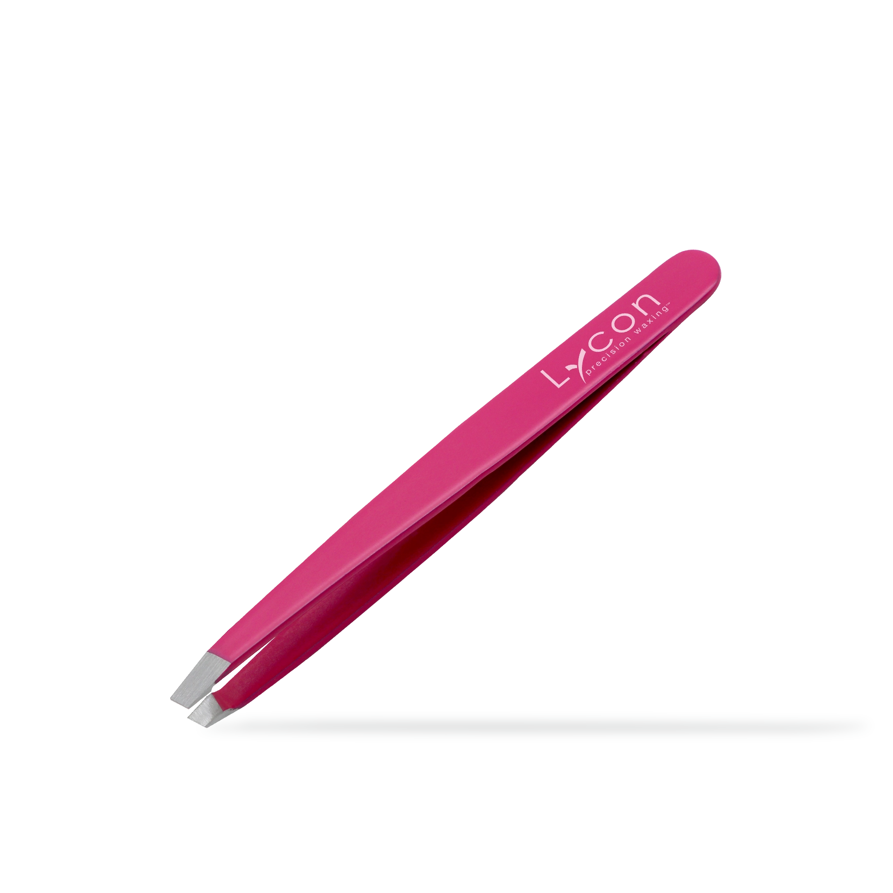 LYCON Slanted Pink Tweezers