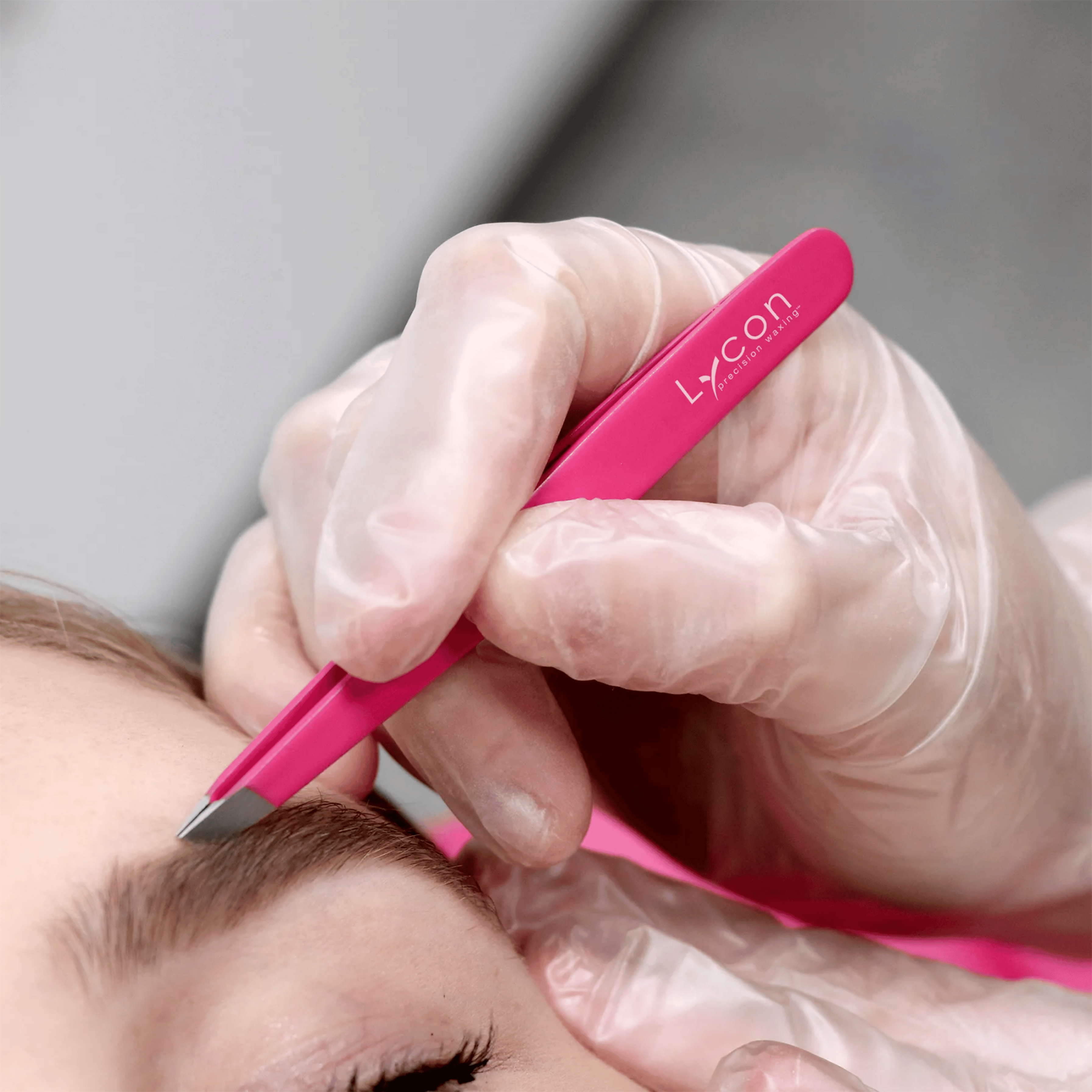 Slanted Pink Tweezer