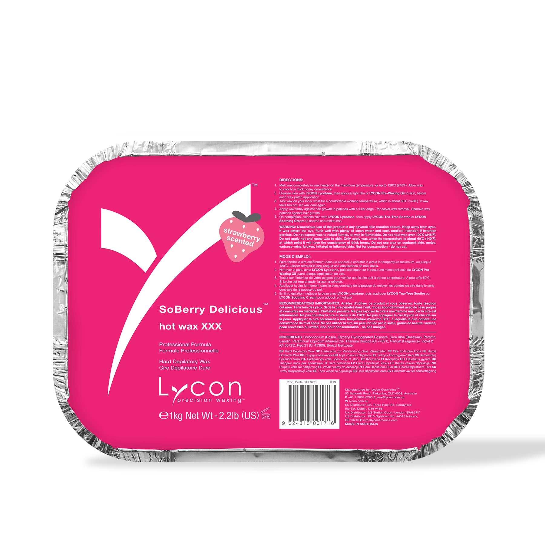 SoBerry Hot Wax