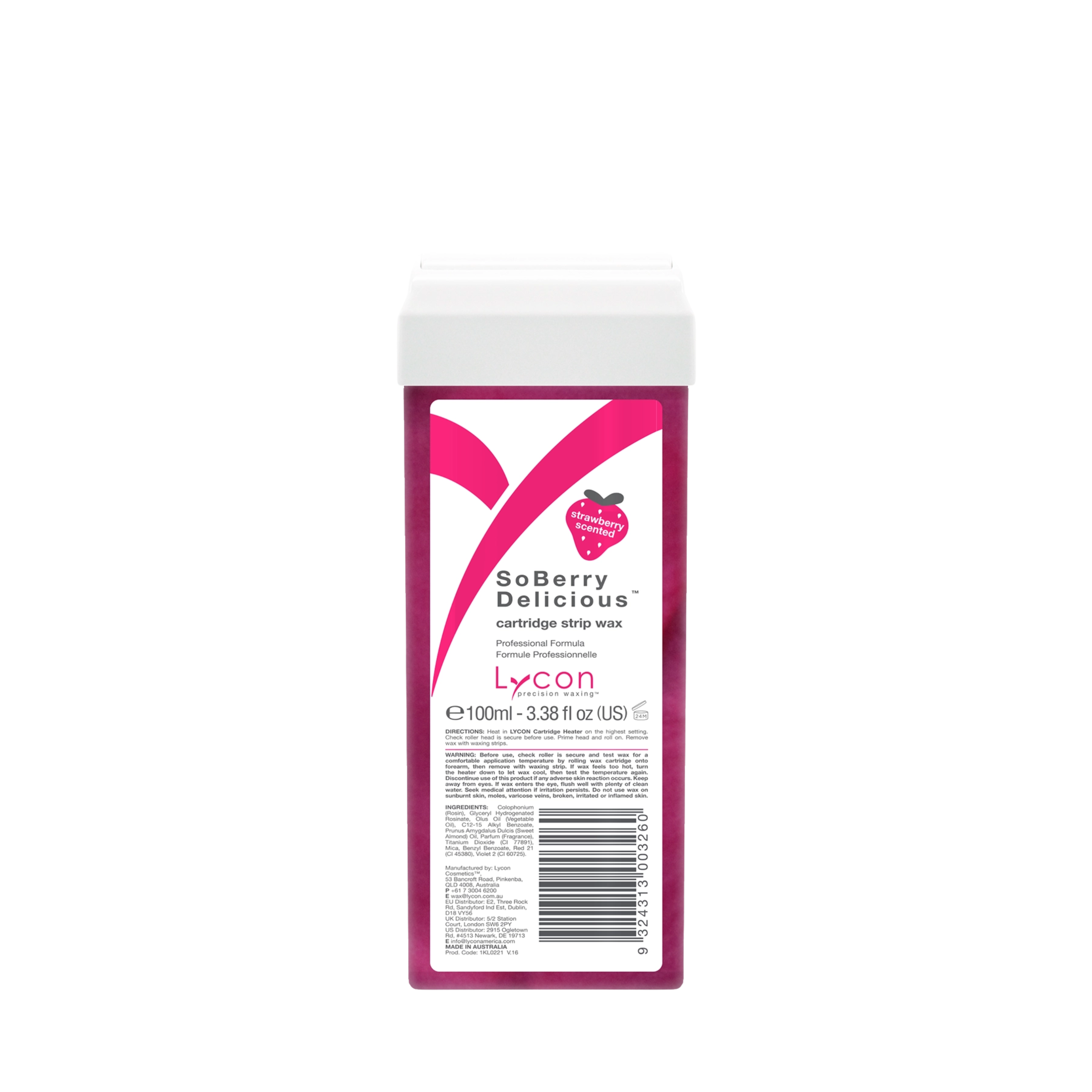 SoBerry Delicious Strip Wax Cartridge