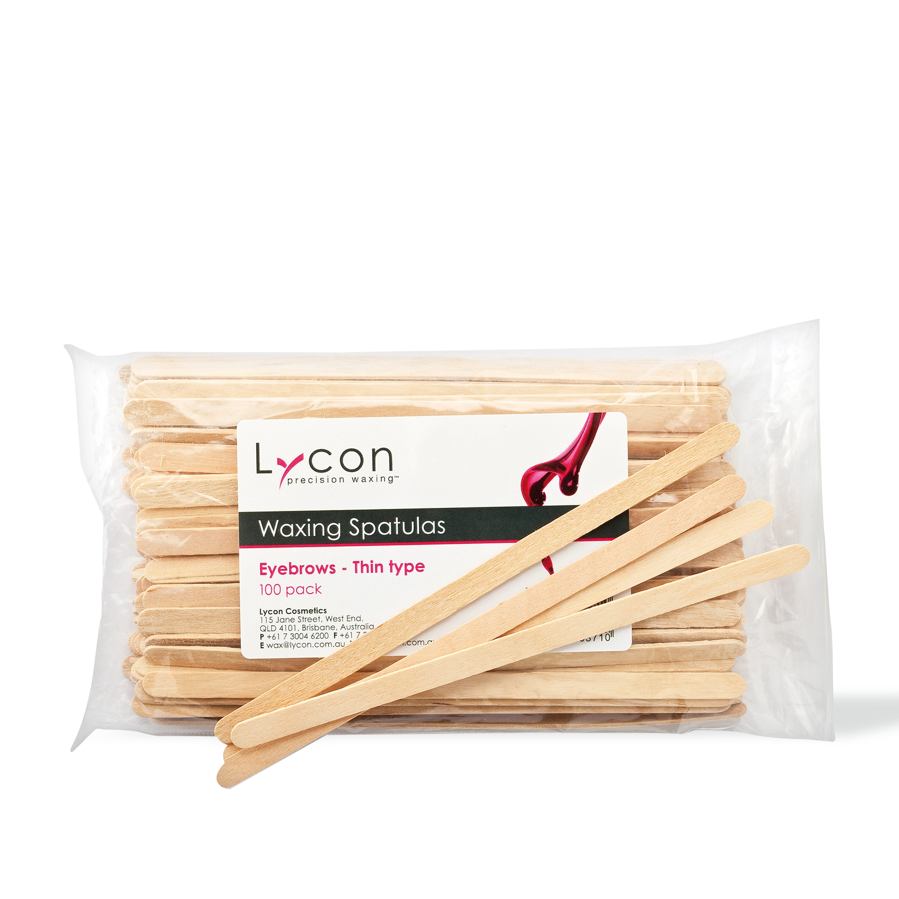 LYCON Thin Type Waxing Spatulas