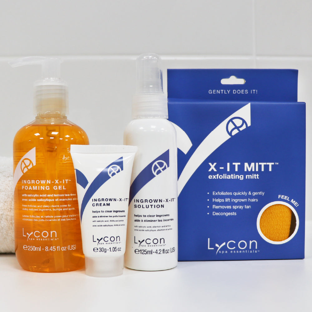 Photo of ingrown-X-it range of products