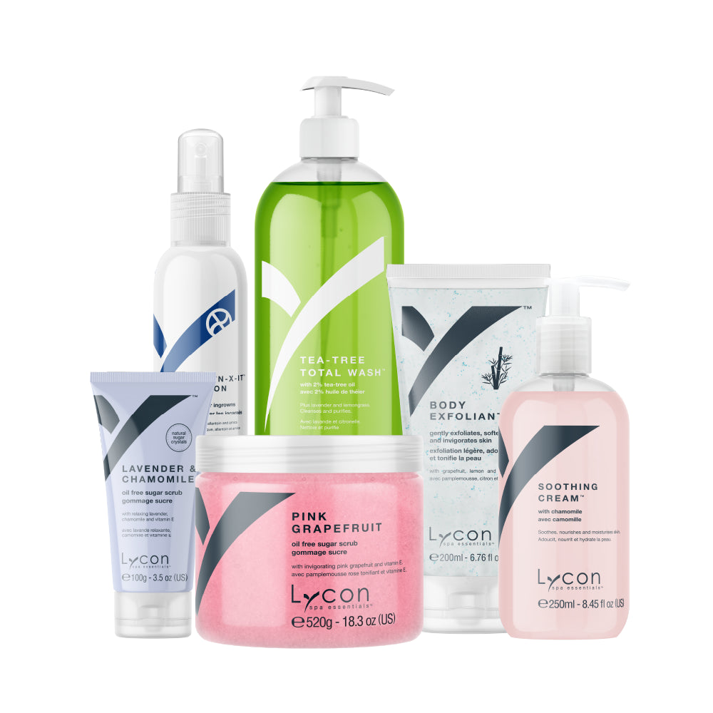 Photo of LYCON Spa Essentials range of products