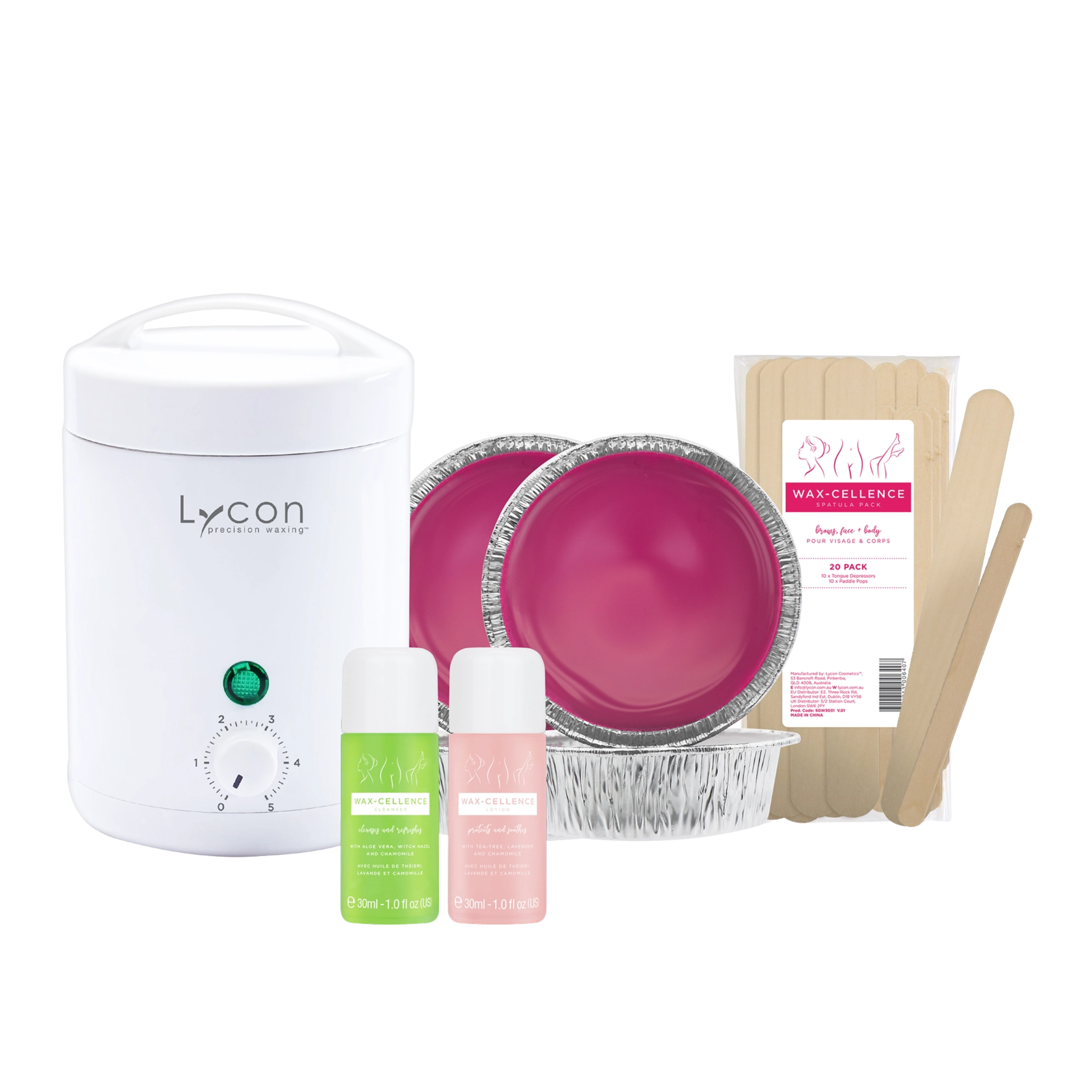 Wax-cellence Deluxe Home Waxing Kit