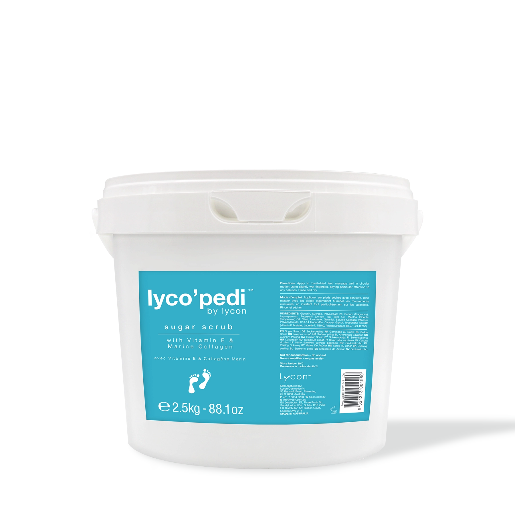 lyco'pedi Sugar Scrub 2.5kg