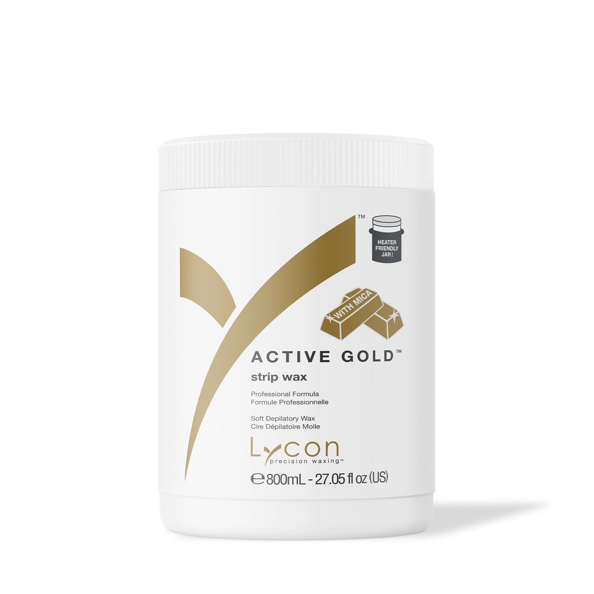 ライコン ストリップワックス アクティブゴールド / 800g （C） Active Gold Strip Wax