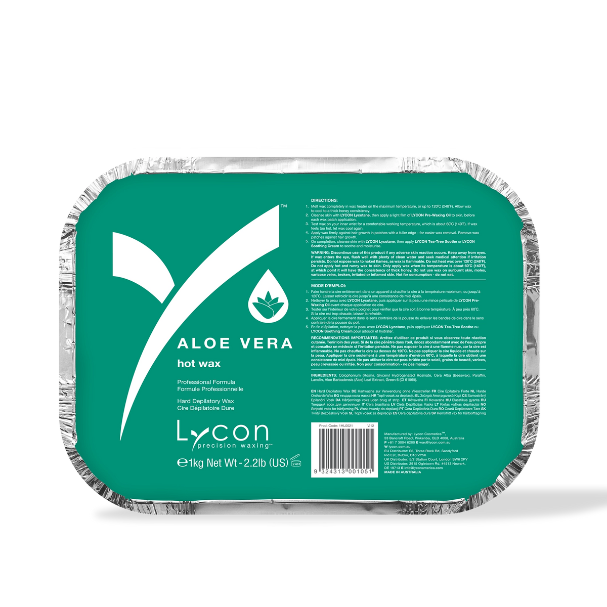 Aloe Vera Hot Wax