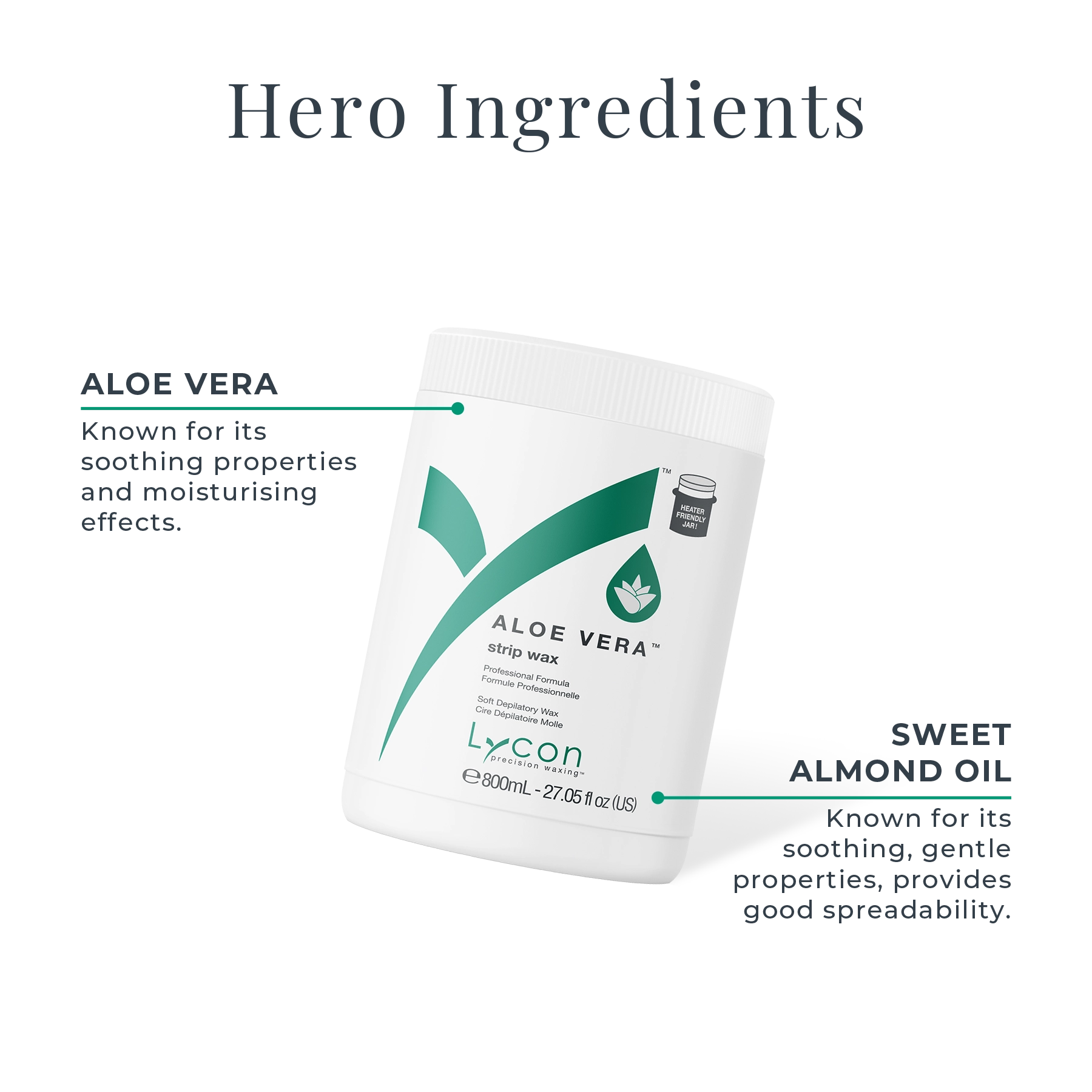 Aloe Vera Strip Wax Key Ingredients