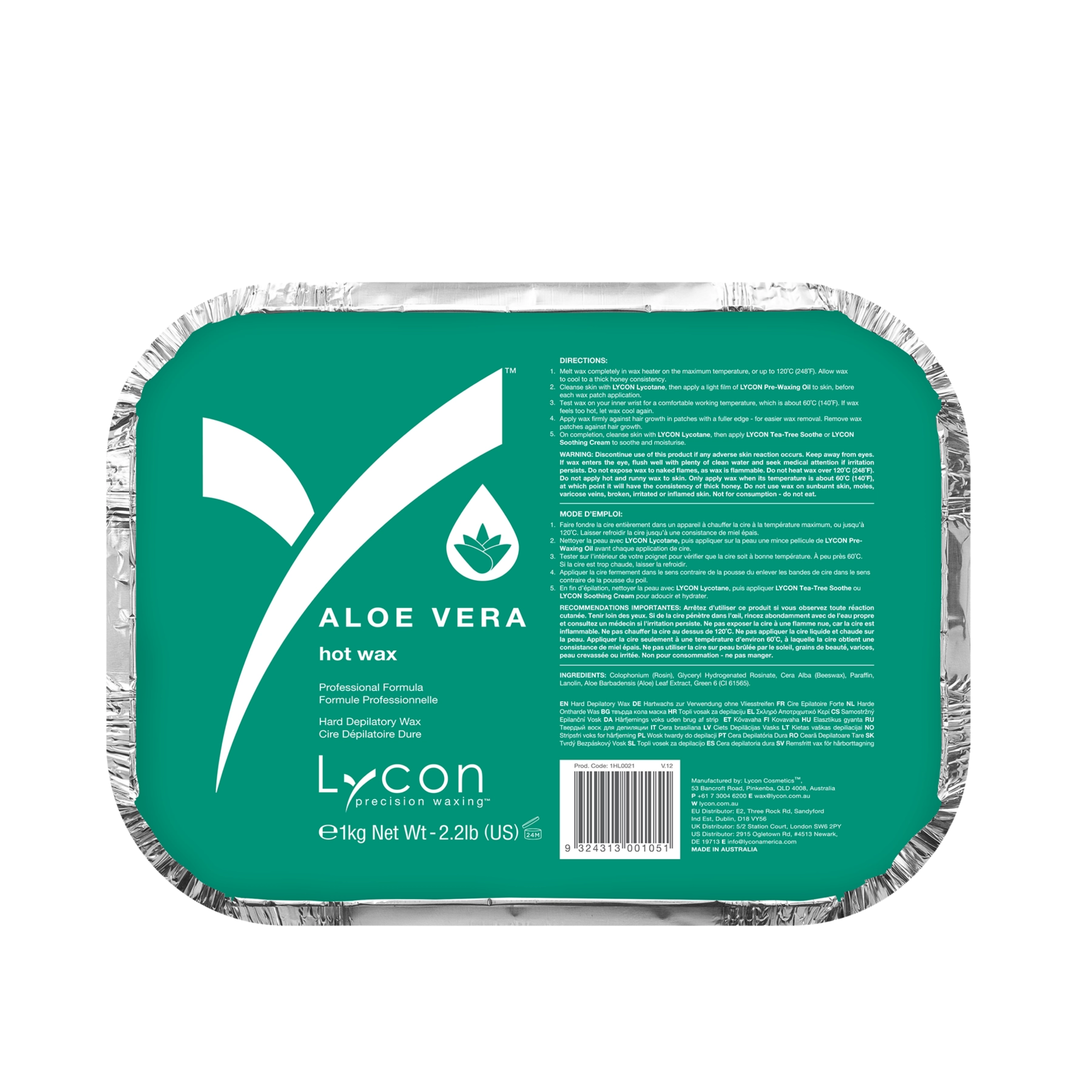 Aloe Vera Hot Wax