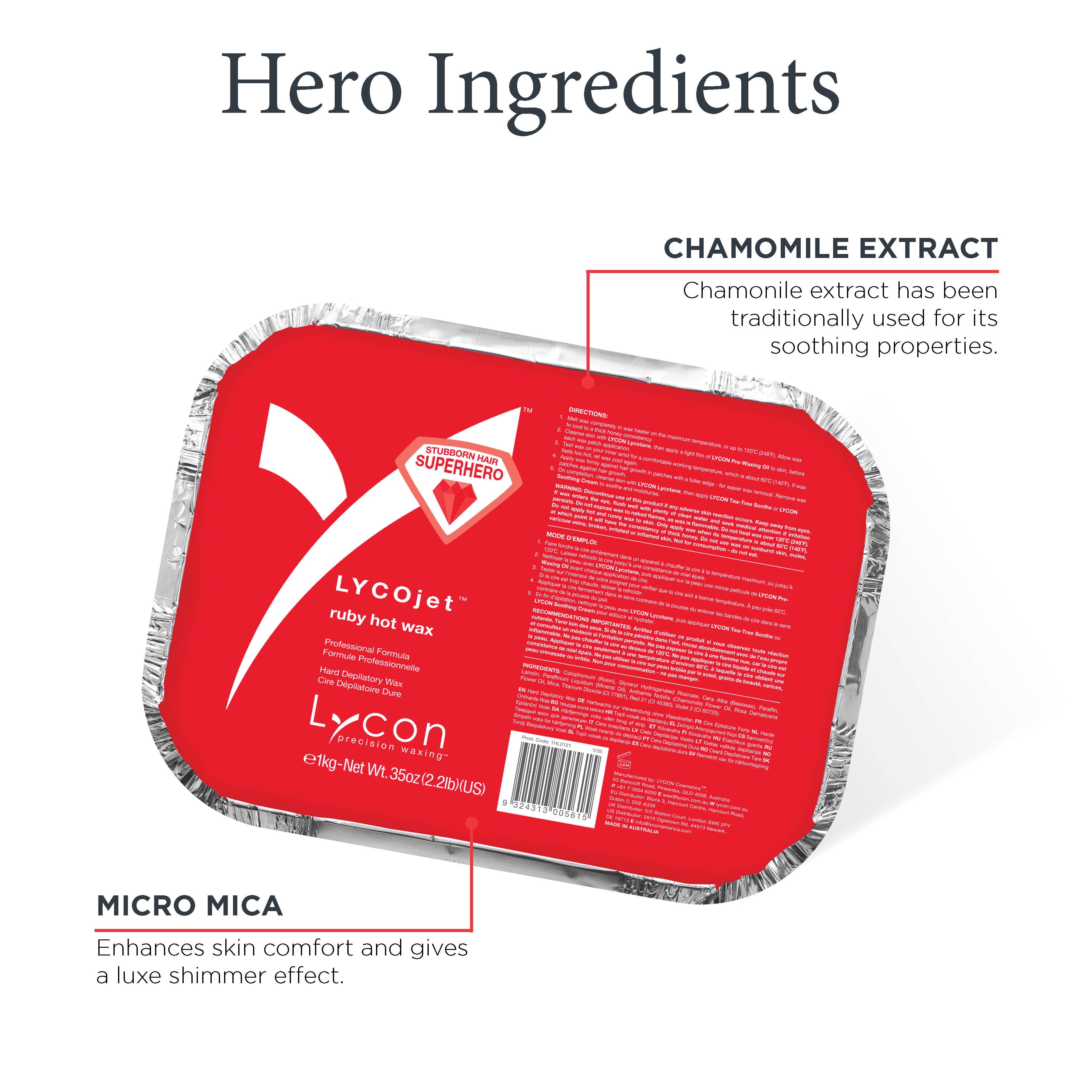 LYCOjet Ruby Hot Wax