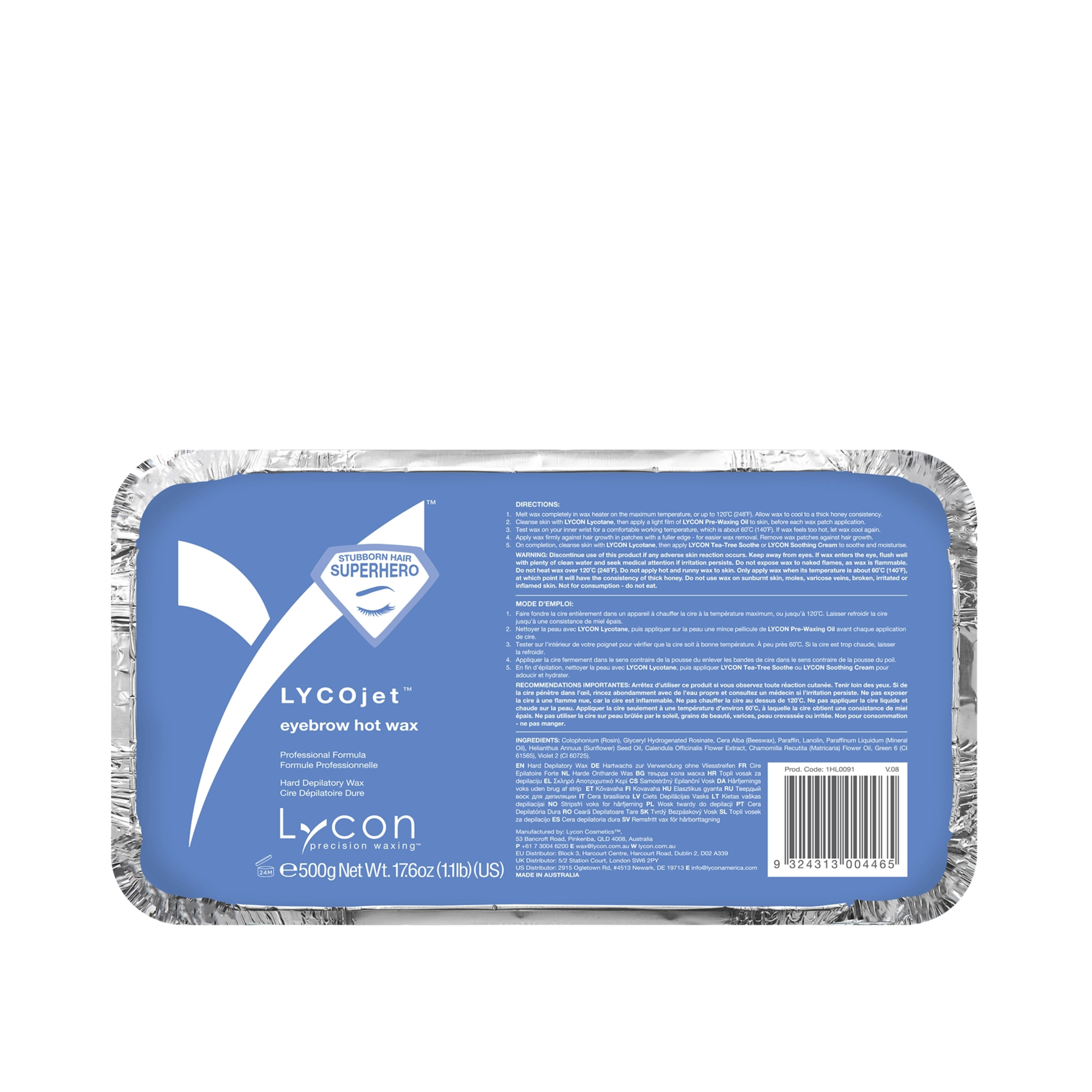 LYCOjet Eyebrow Hot Wax