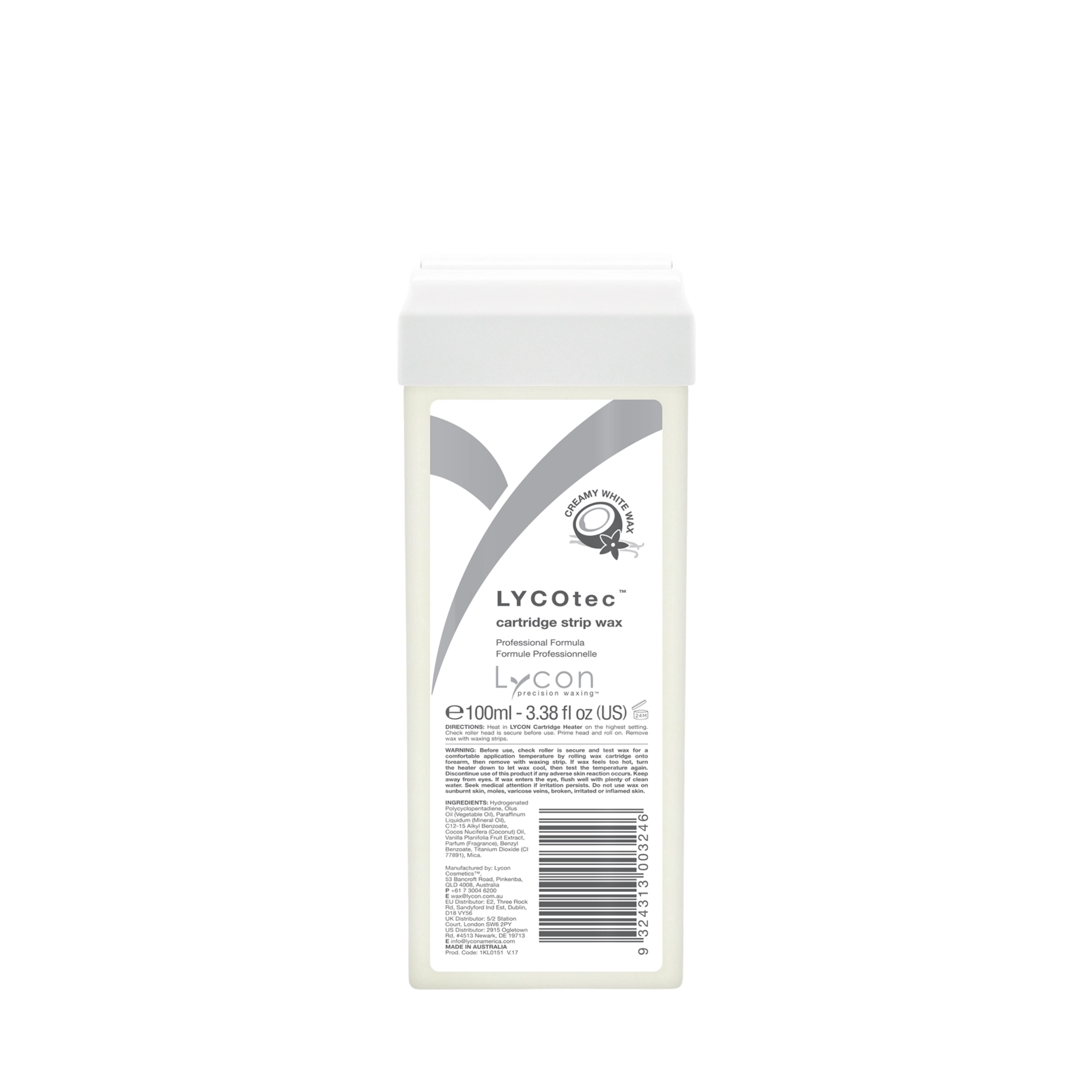 LYCOtec White Strip Wax
