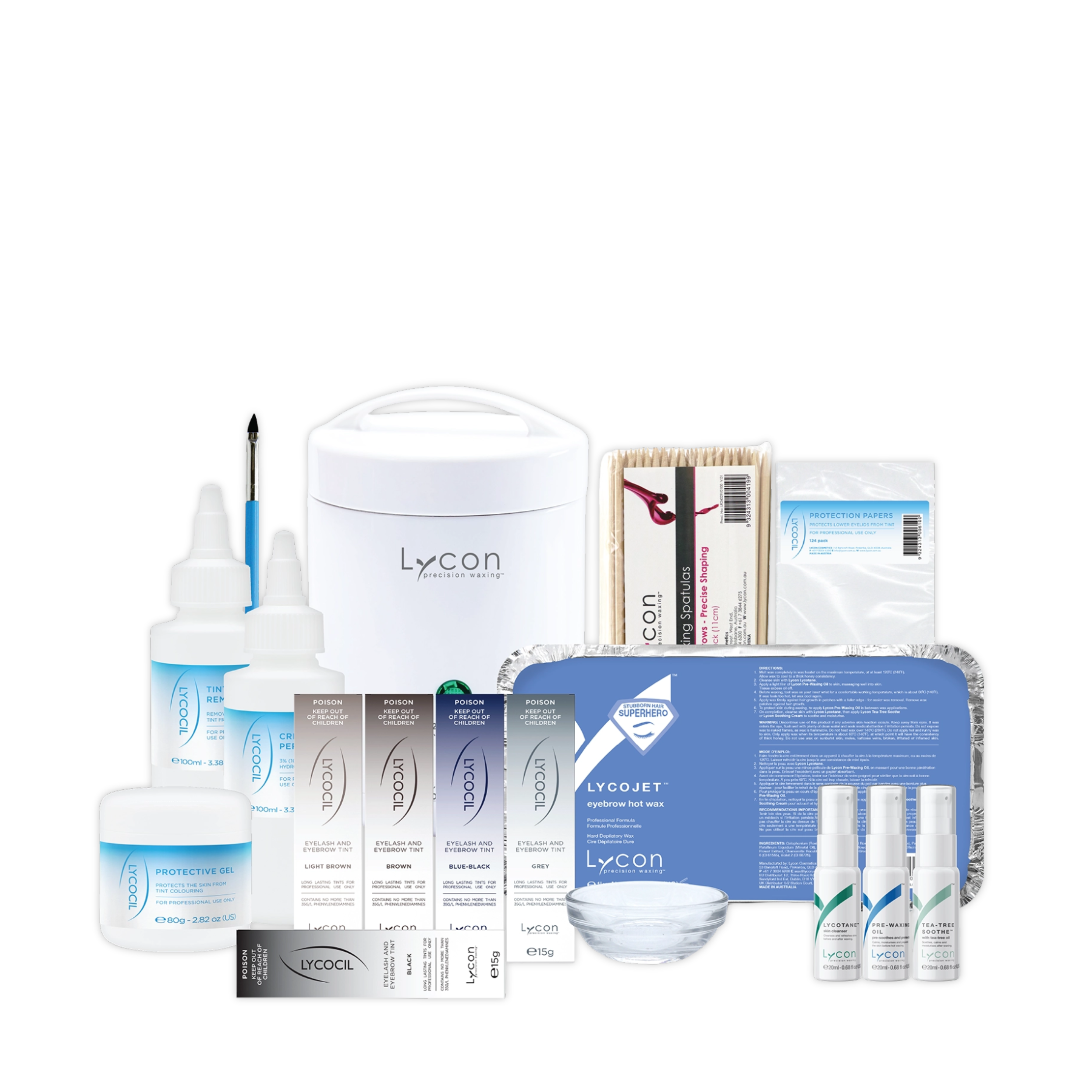 Eyebrow Precision Wax & Tint Kit