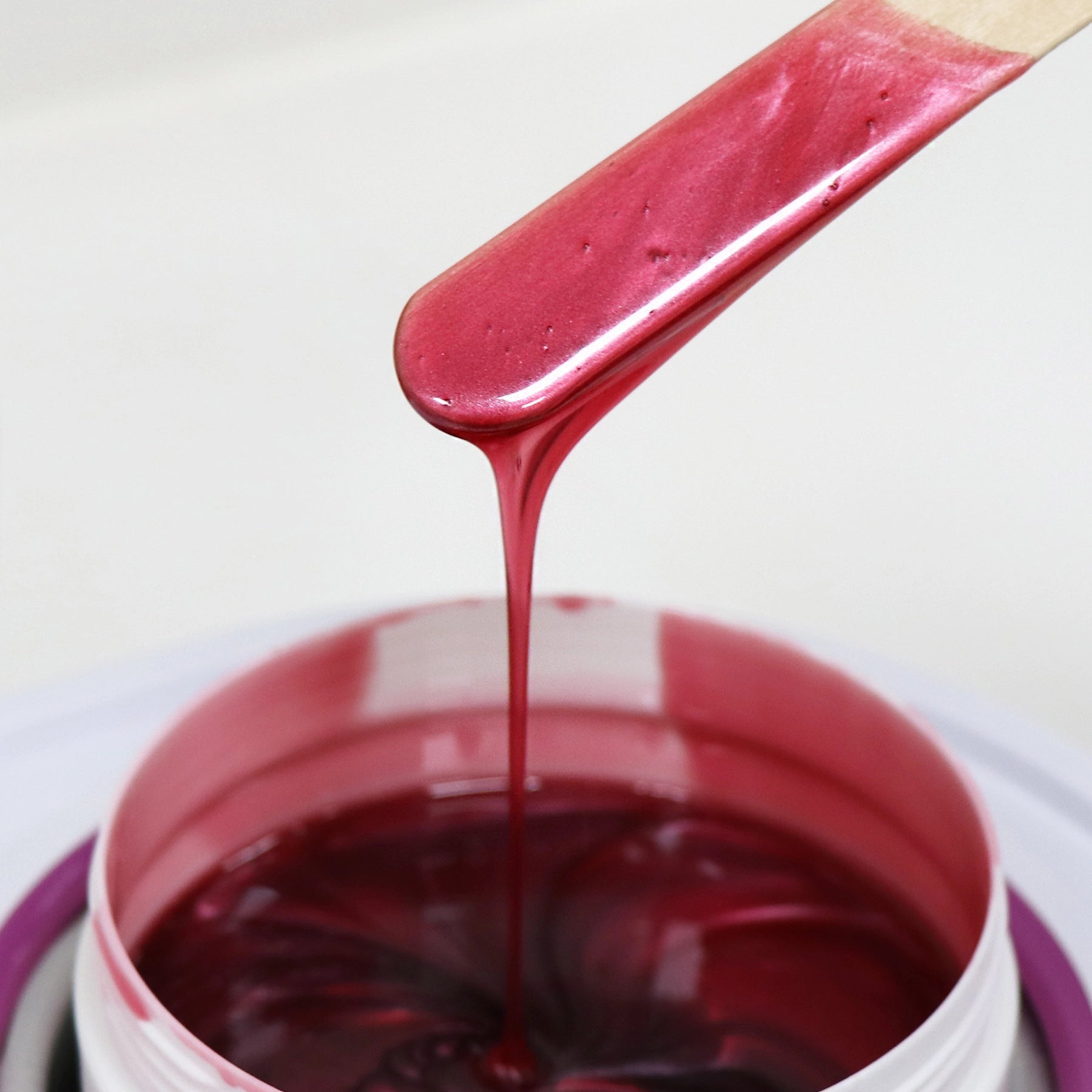 SoBerry Strip Wax in heater