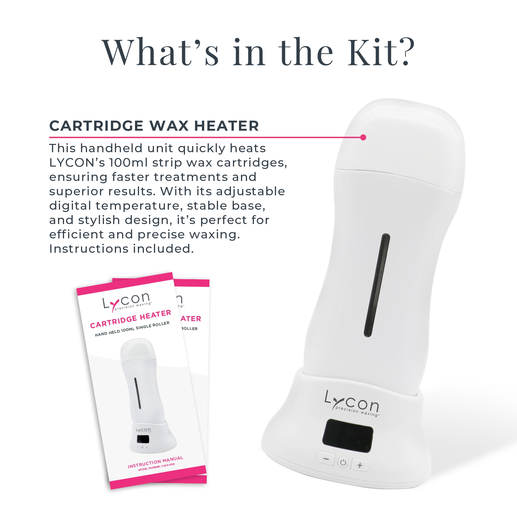 Wax-cellence Cartridge Home Waxing Kit